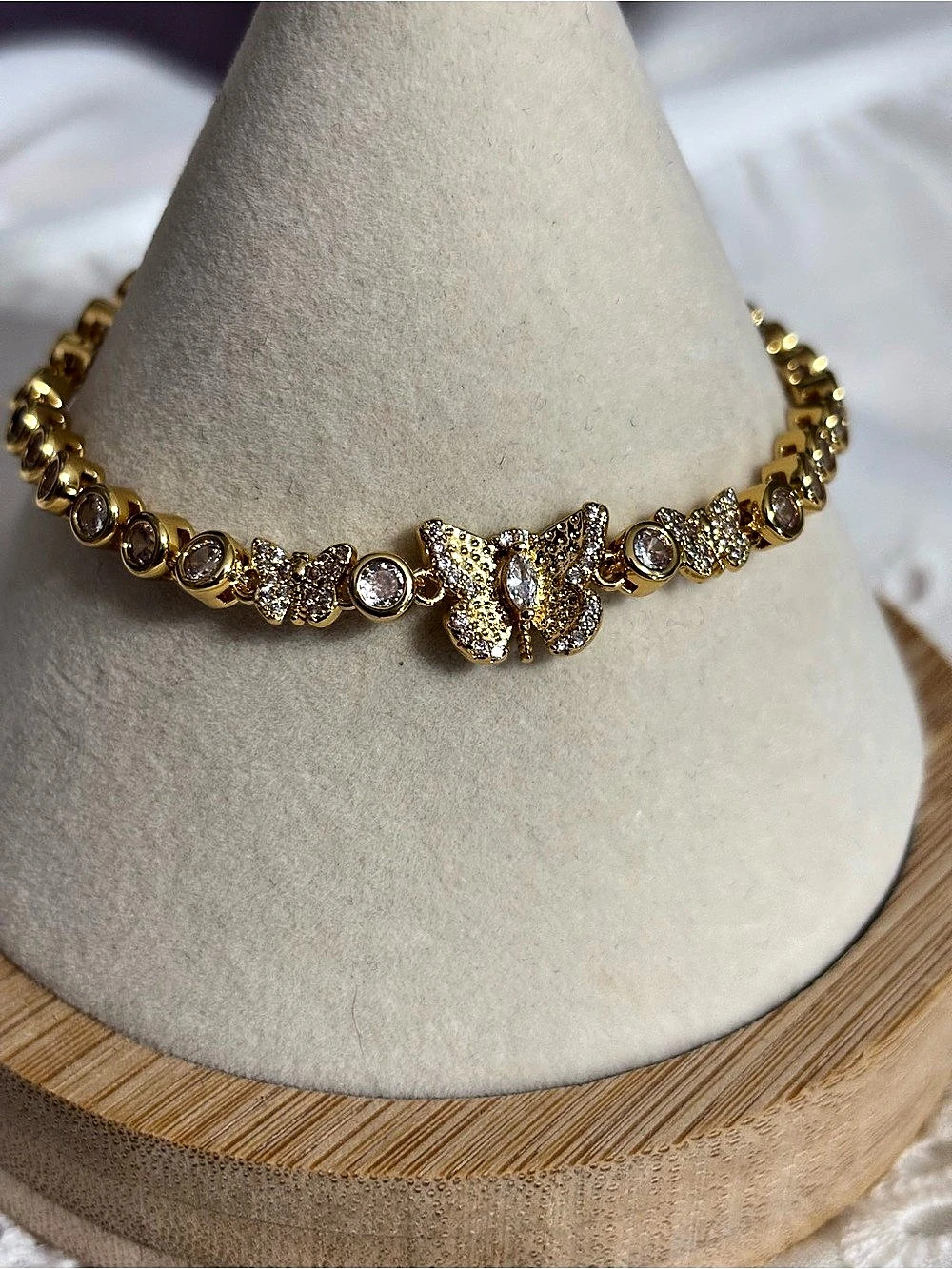 Gold Butterfly Bracelet